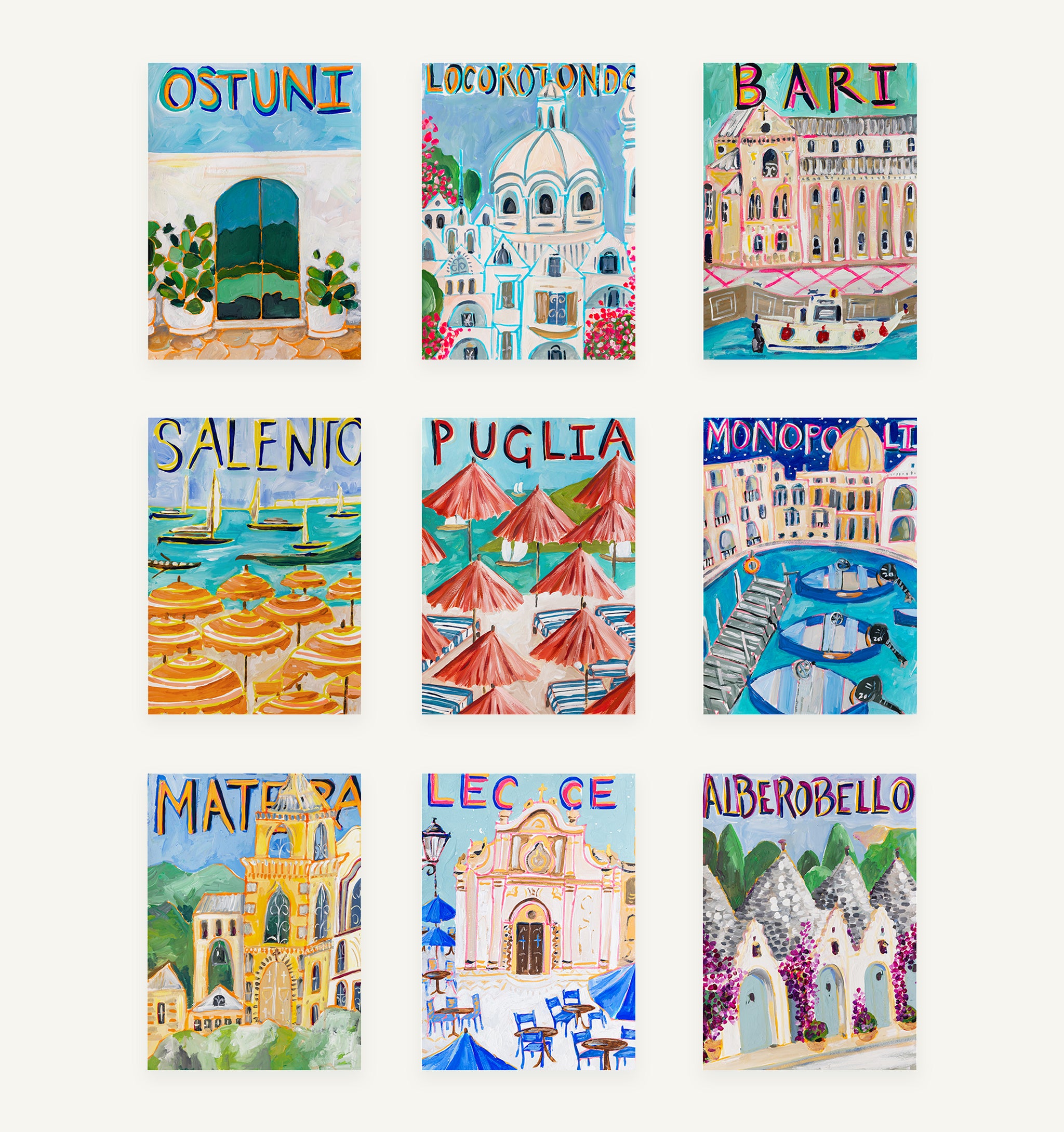 Puglia, Italy Roadtrip - Gallery Wall – LULU DK