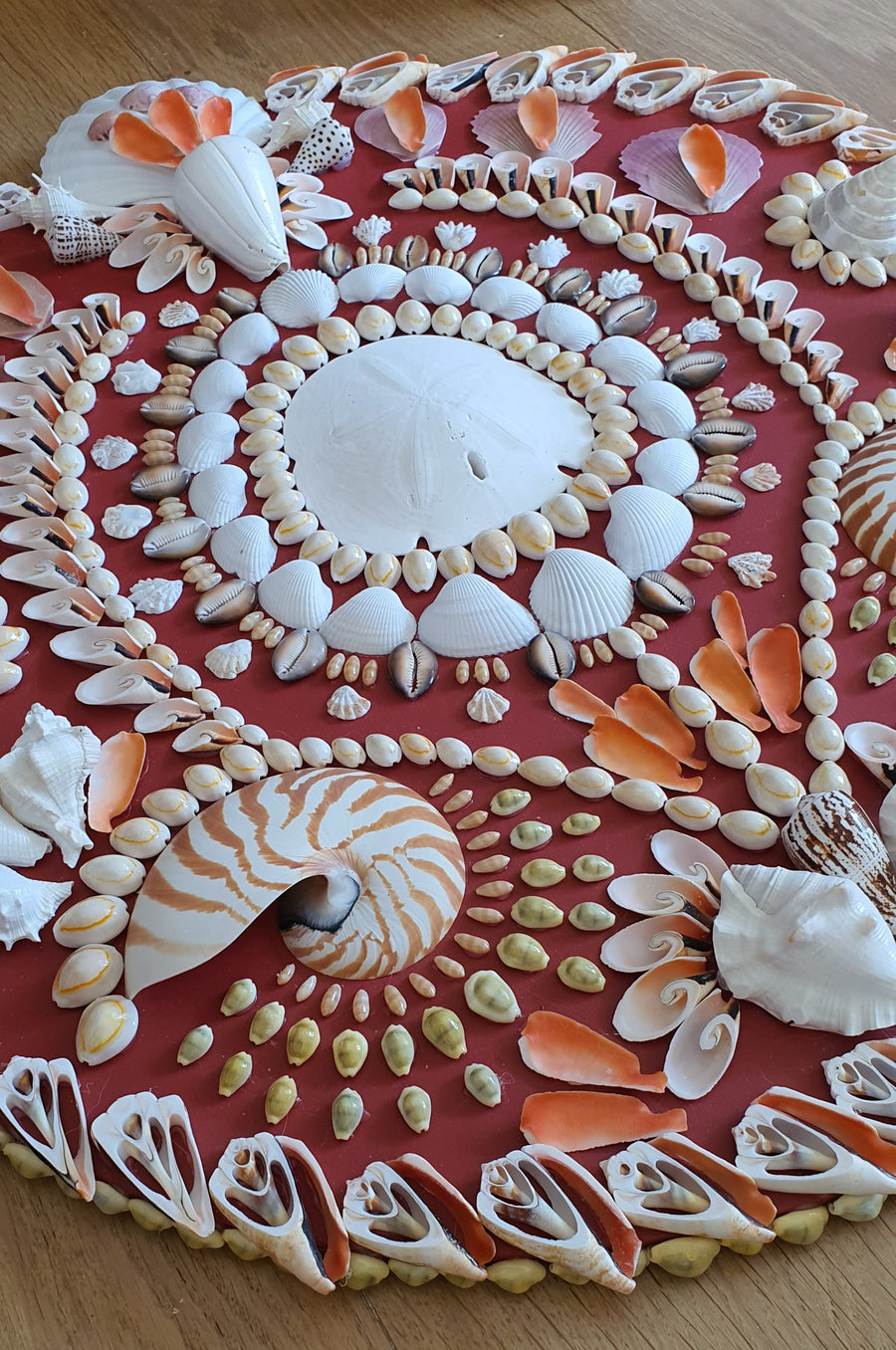 Red Round Shell Panel - Original – LULU DK