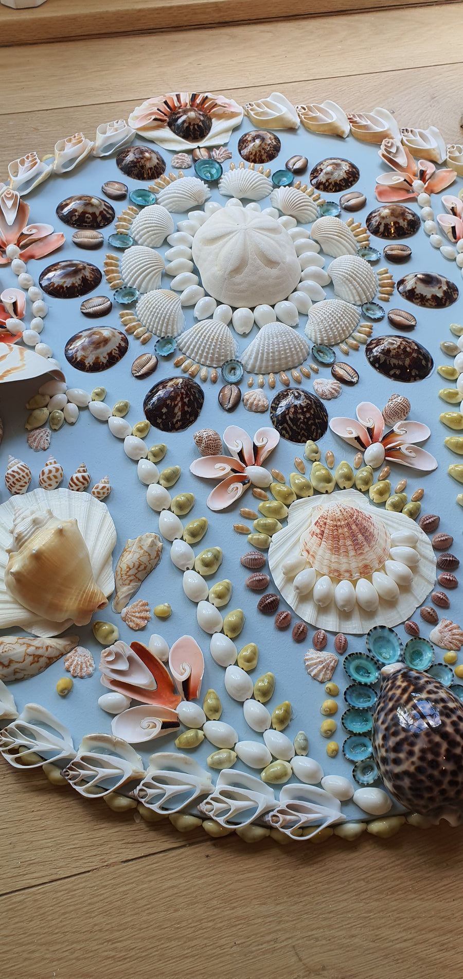 Light Blue Round Shell Panel - Original – LULU DK
