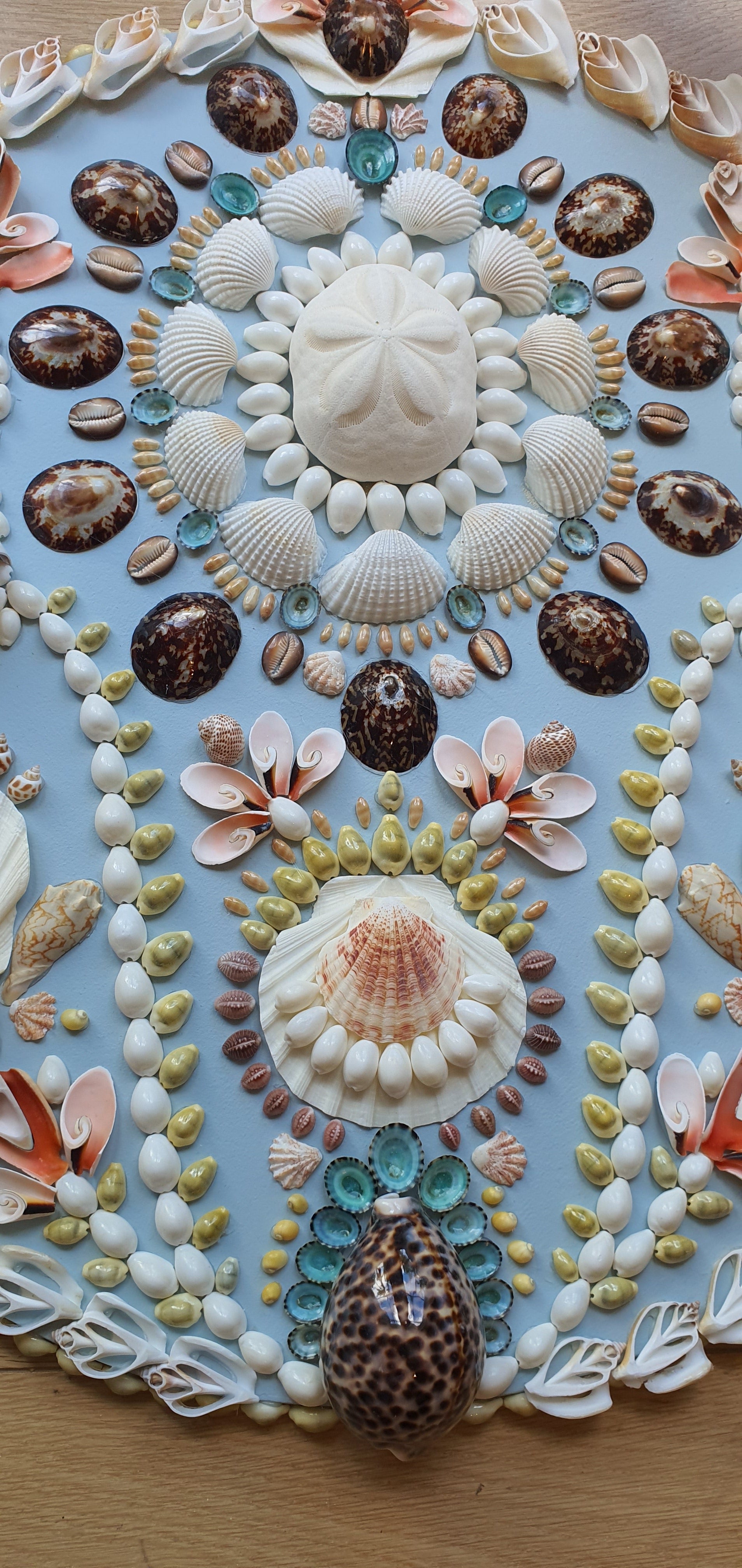 Light Blue Round Shell Panel - Original – LULU DK