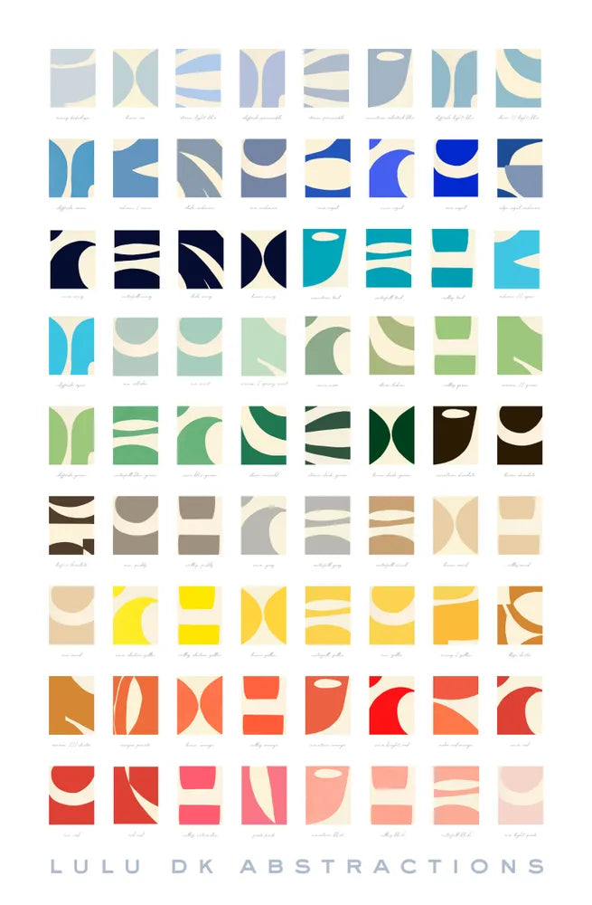 Abstract Color Study