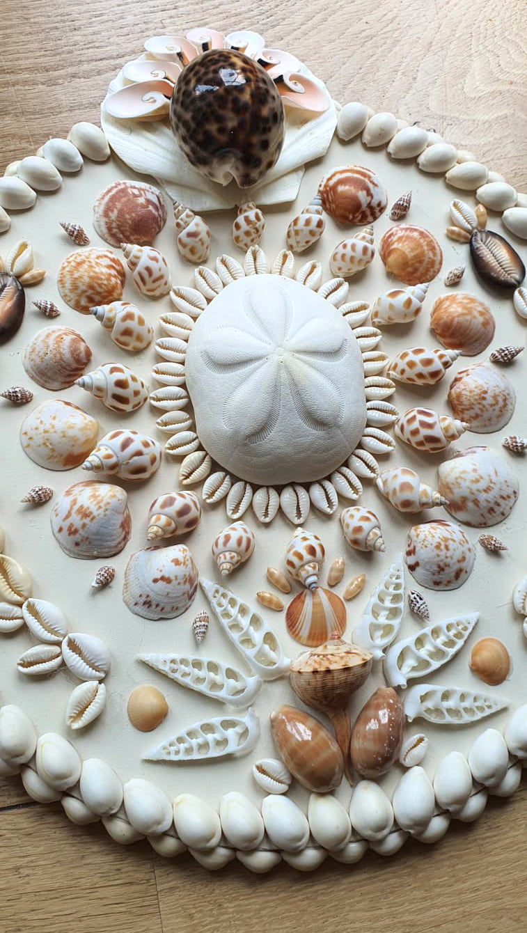 Mini Neutral Round Shell Panel - Original