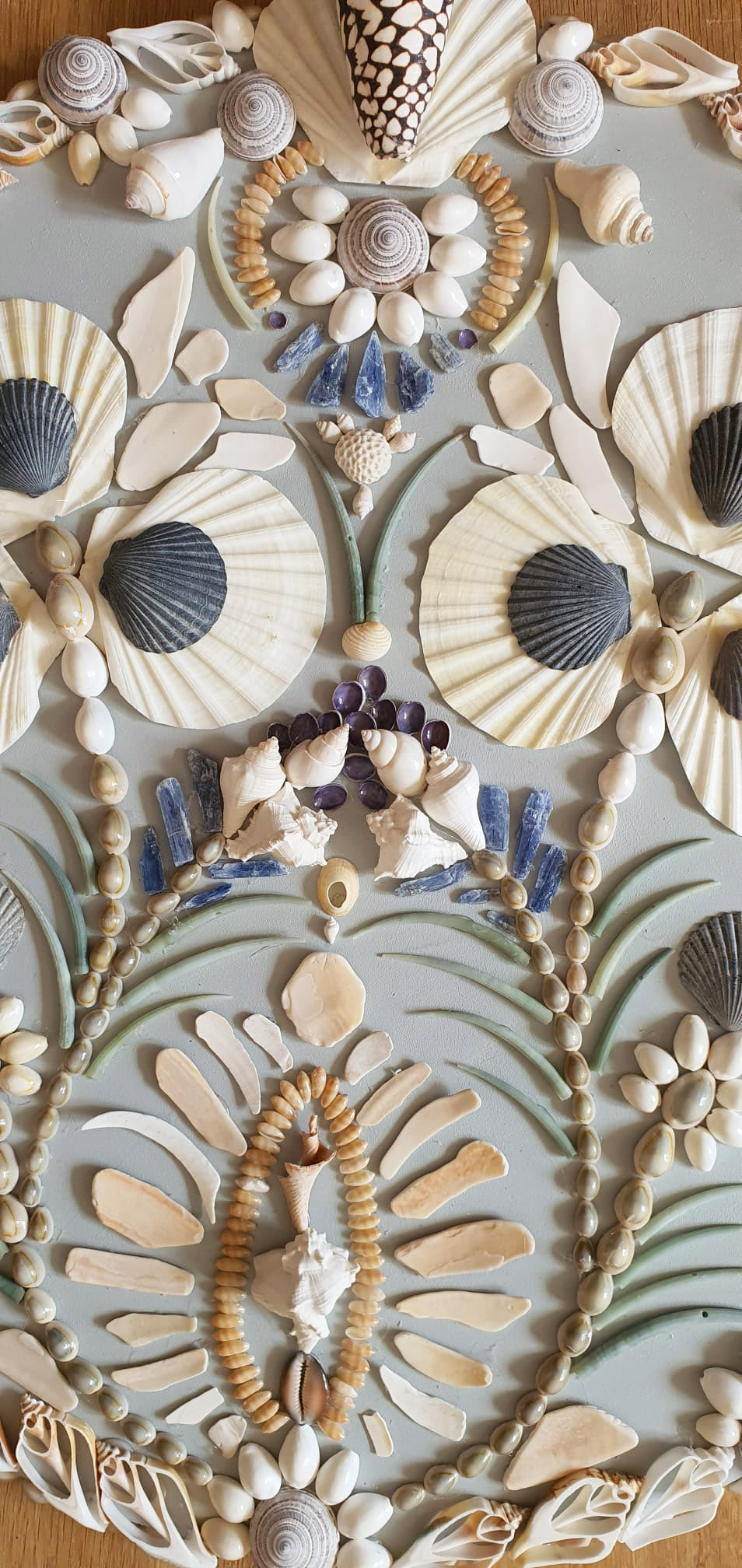 Cashmere Blue Shell Panel - Original – LULU DK