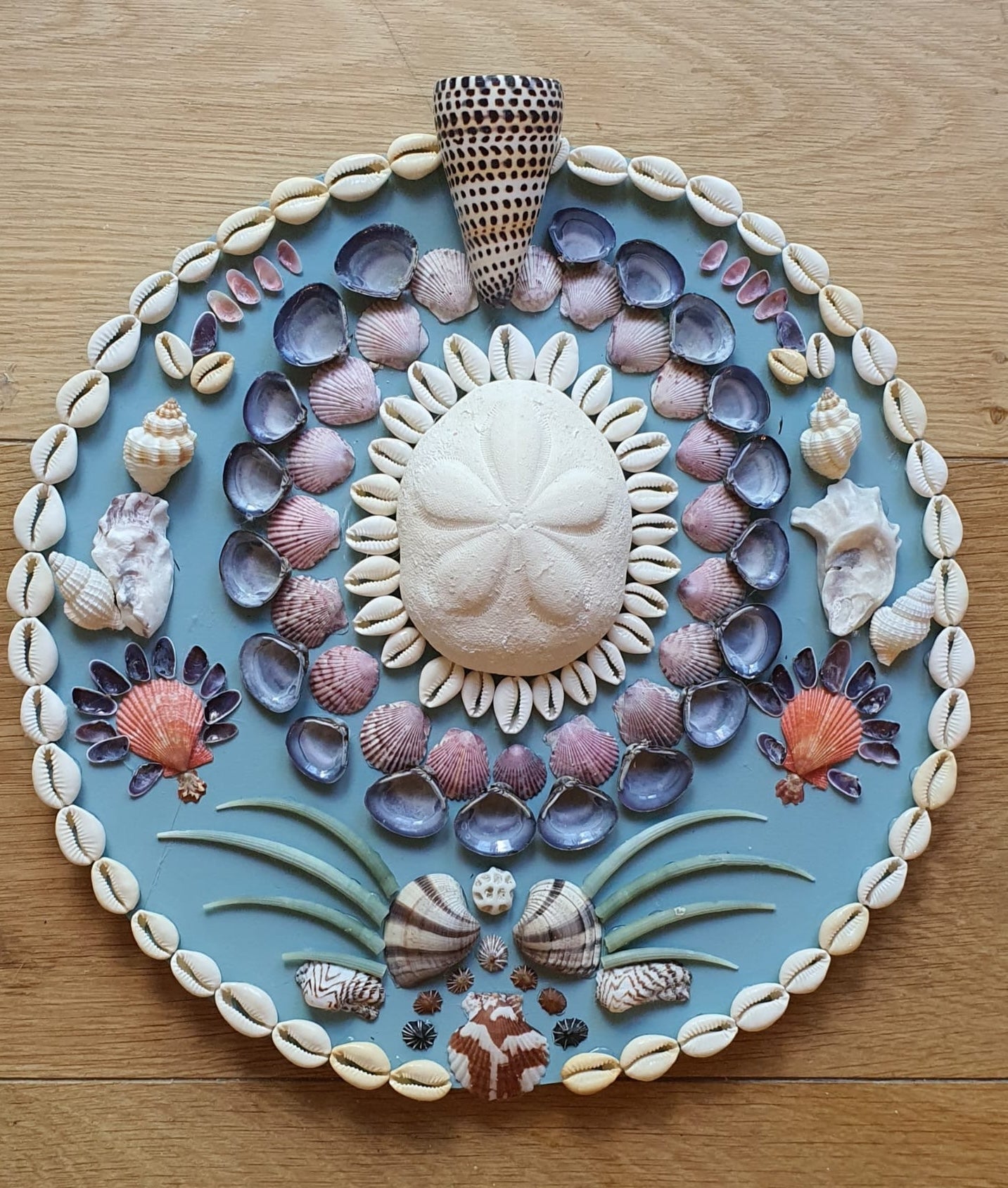 Mini Ocean Round Shell Panel - Original