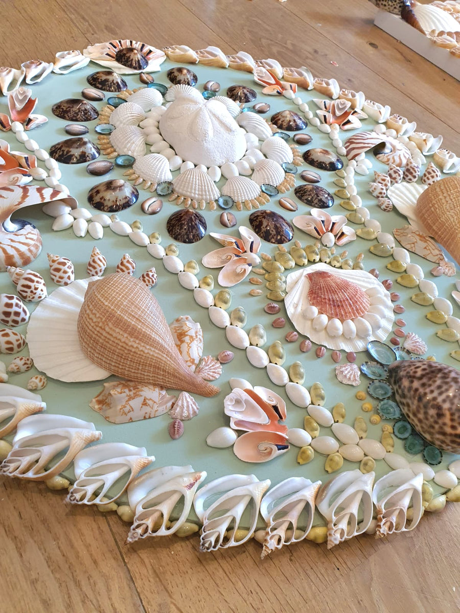 Venice Shell Panel Celadon Round Shell Panel - Original – LULU DK