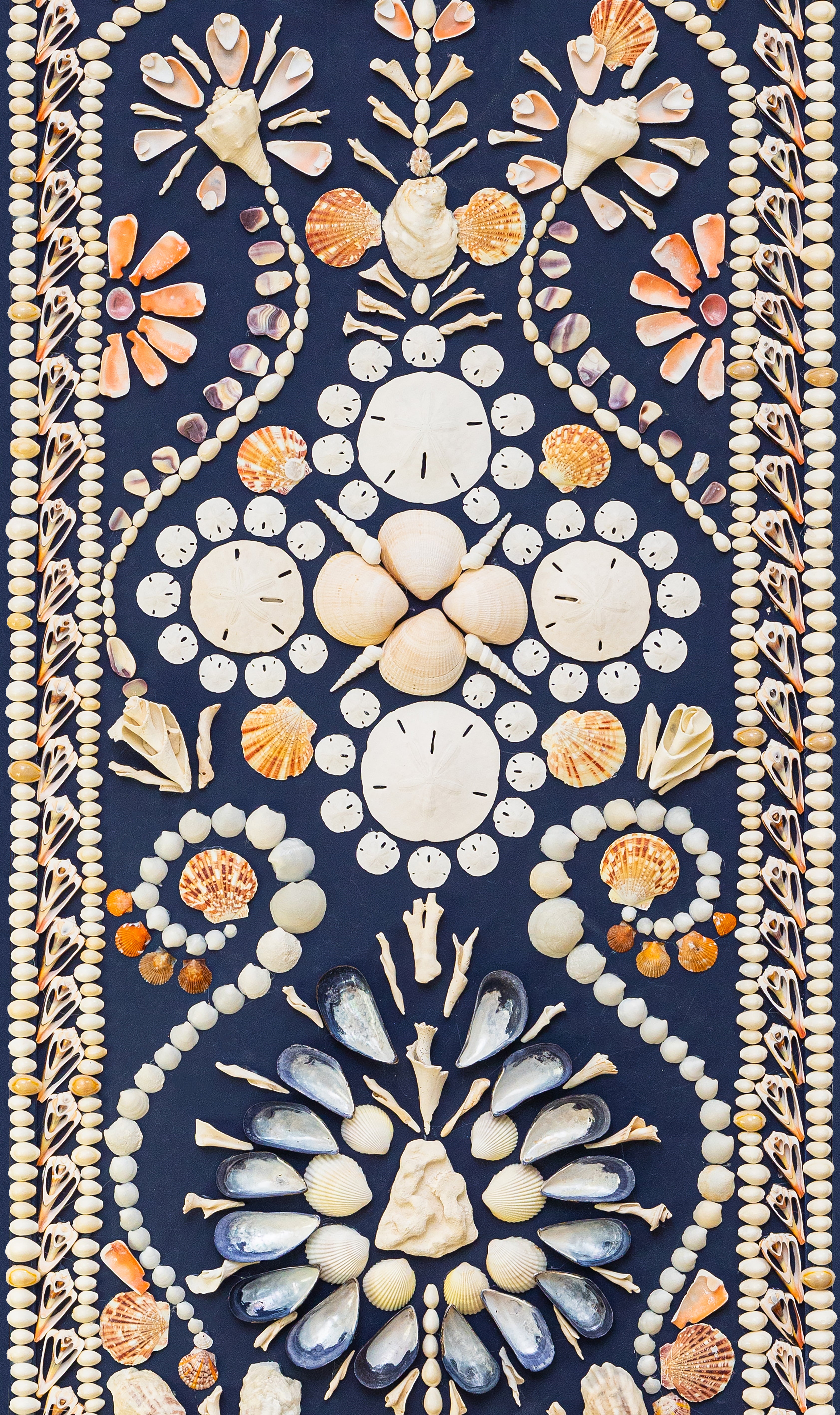 Navy, Large Vertical Panel